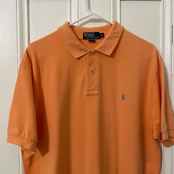 VINTAGE Polo Ralph Lauren short sleeve collar shirt - Picture 2 of 4